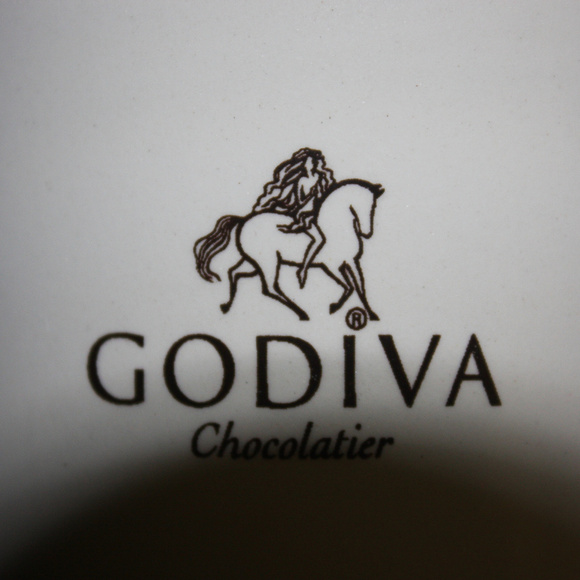 Godiva Chocolate Cannister Utensil Crock - Picture 2 of 4